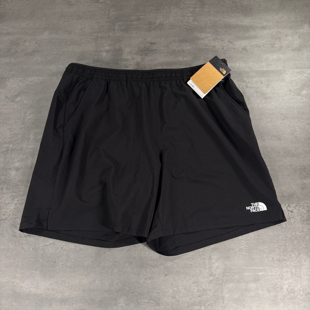 The North Face Shorts Mens XL Wander Short 2.0 Black FlashDry Activewear NEW $65